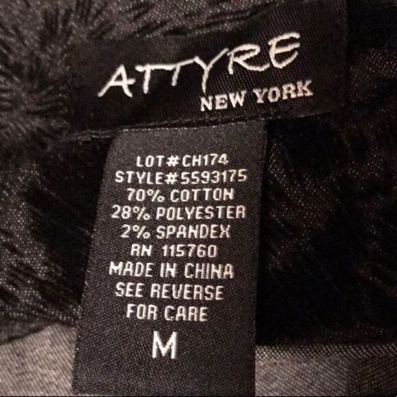 Attyre New York Textured Jacket Size Medium - Picture 5 of 7